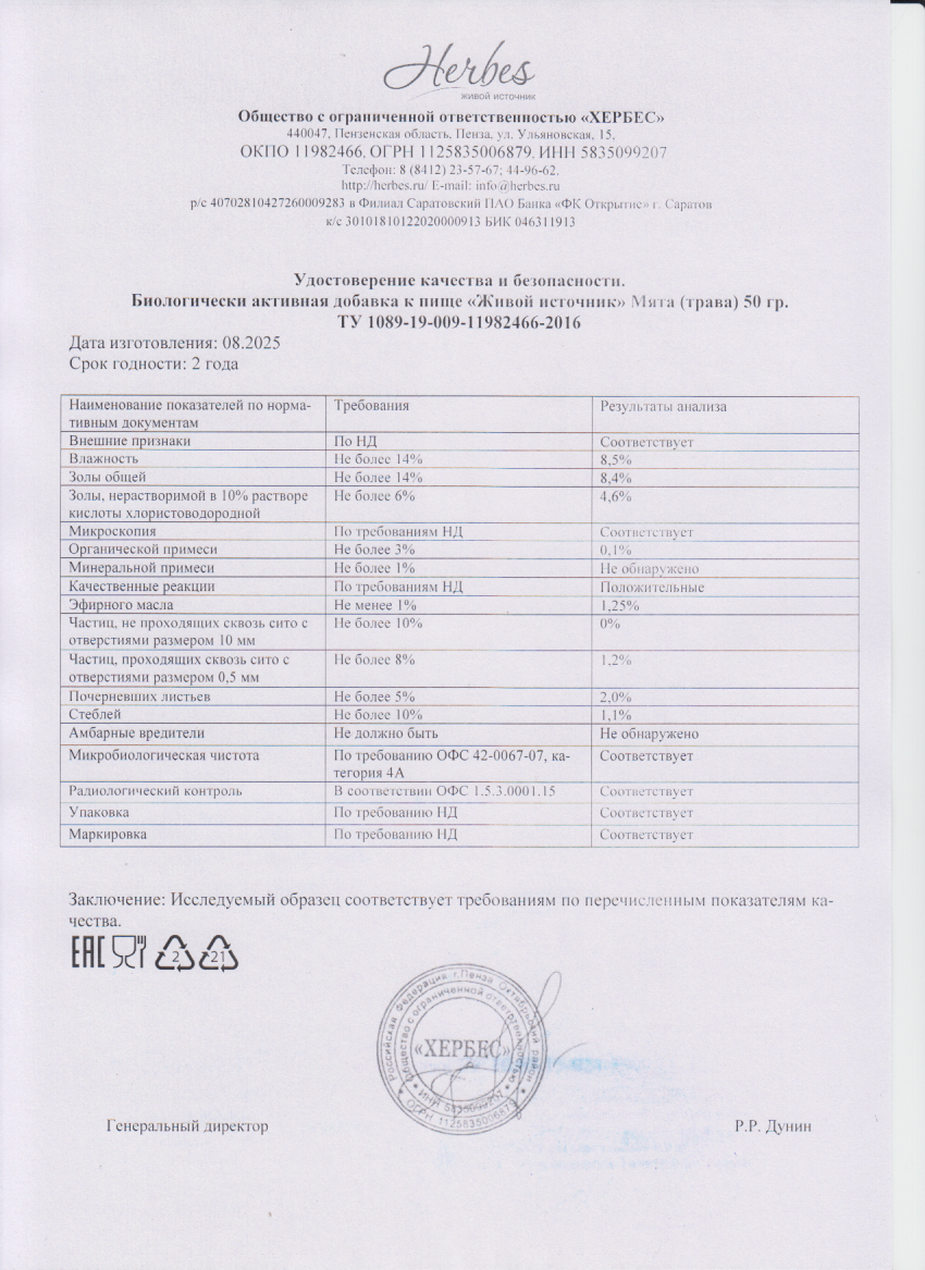 Паспорт №082025